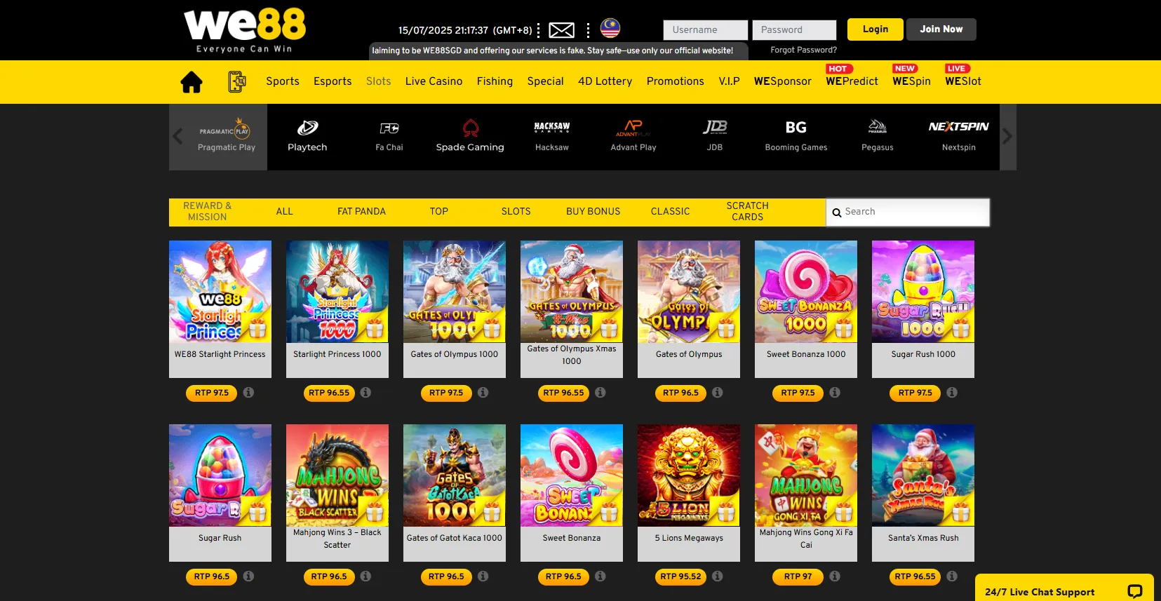 Explore Online Slot Malaysia Game Features 